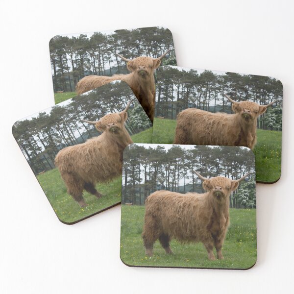 Item preview, Cow with horns - brown cow - fluffy cow designed and sold by animal-animal.