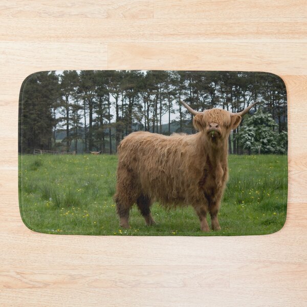 Item preview, Cow with horns - brown cow - fluffy cow designed and sold by animal-animal.