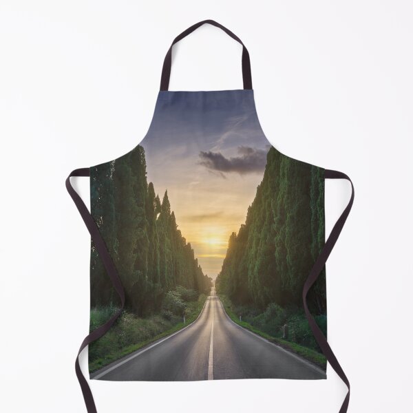 Item preview, The cypress avenue of Bolgheri and the sun in the middle. Tuscany, Italy designed and sold by Stefano Orazzini.