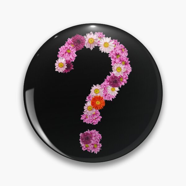 Item preview, Question Mark Symbol From Flowers designed and sold by CJansuebsri.