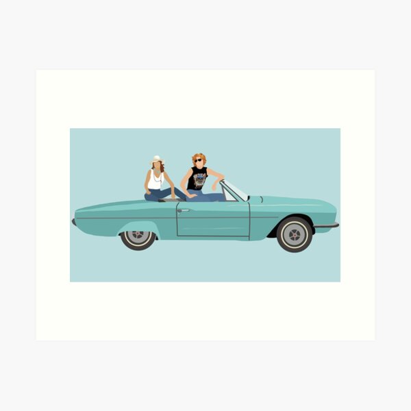 Item preview, Thelma and Louis Ford Thunderbird designed and sold by rachaelthegreat.
