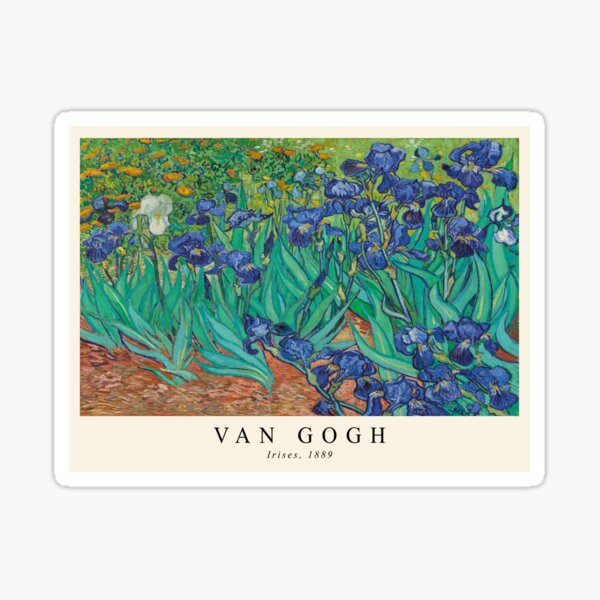 Item preview, Van Gogh Irises designed and sold by Suzana Djordjevic.