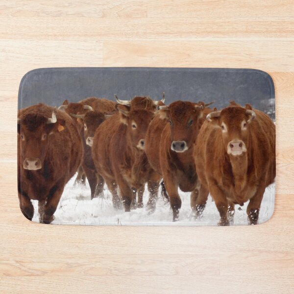 Item preview, Cow with horns - brown cow - fluffy cow designed and sold by animal-animal.