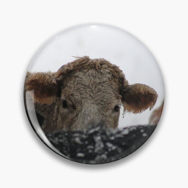 Item preview, Cow with horns - brown cow - fluffy cow - snow cow designed and sold by animal-animal.