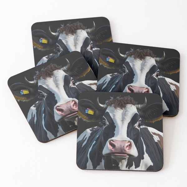 Item preview, a cow looking at you designed and sold by aledfychan.