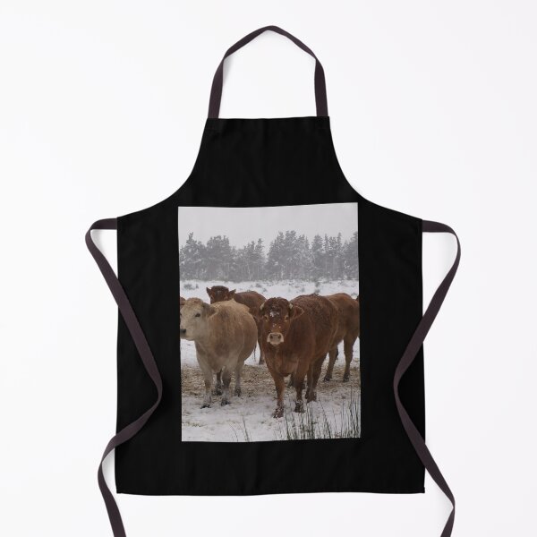 Item preview, Cow with horns - brown cow - fluffy cow - snow cow designed and sold by animal-animal.
