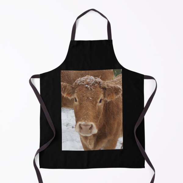 Item preview, Cow with horns - brown cow - fluffy cow - snow cow designed and sold by animal-animal.