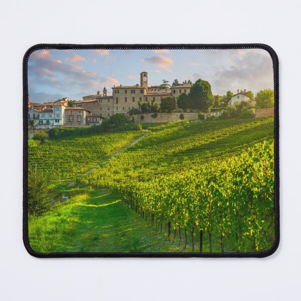 Item preview, Neive village and Langhe vineyards. Italy designed and sold by Stefano Orazzini.