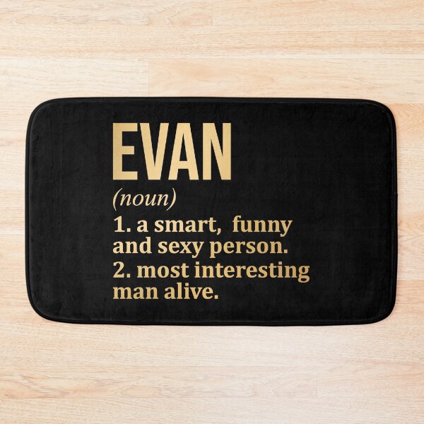 Item preview, Evan Name Definition in Gold designed and sold by XCIV.