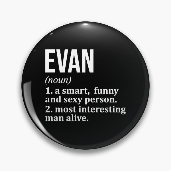 Item preview, Evan Name Definition designed and sold by XCIV.