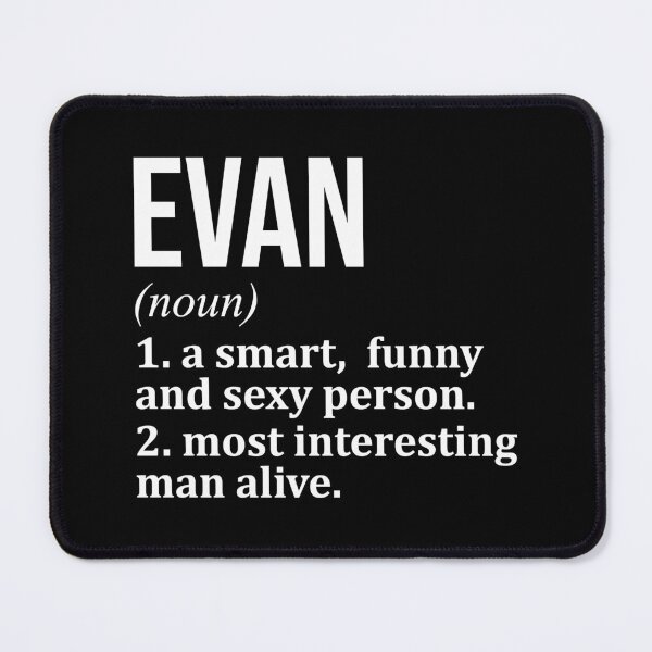 Item preview, Evan Name Definition designed and sold by XCIV.