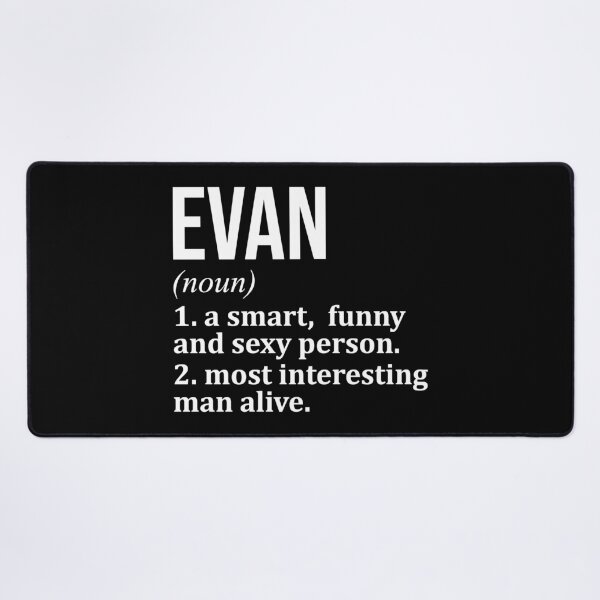 Item preview, Evan Name Definition designed and sold by XCIV.