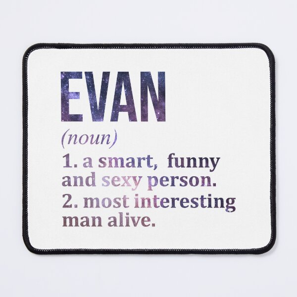 Item preview, Evan Name Definition designed and sold by XCIV.