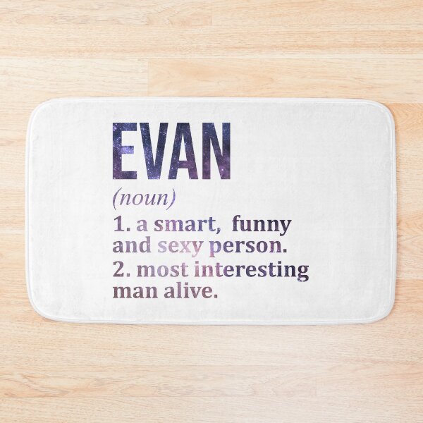 Item preview, Evan Name Definition designed and sold by XCIV.