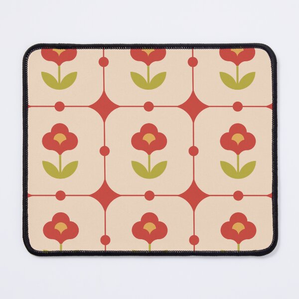 Item preview, Retro wallpaper pattern floral pattern designed and sold by DerSenat.