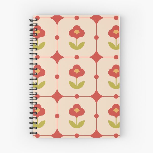 Item preview, Retro wallpaper pattern floral pattern designed and sold by DerSenat.