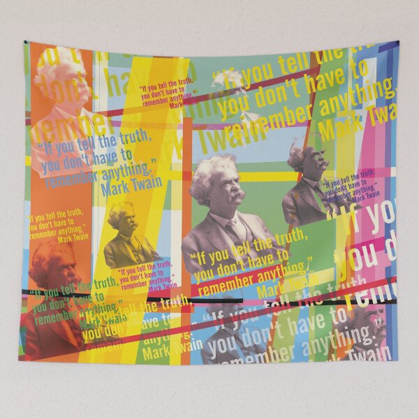 Item preview, Mark Twain quote, truth, lie designed and sold by Mauswohn.
