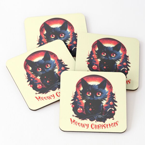 Item preview, Meowy Christmas  designed and sold by nicksvp.