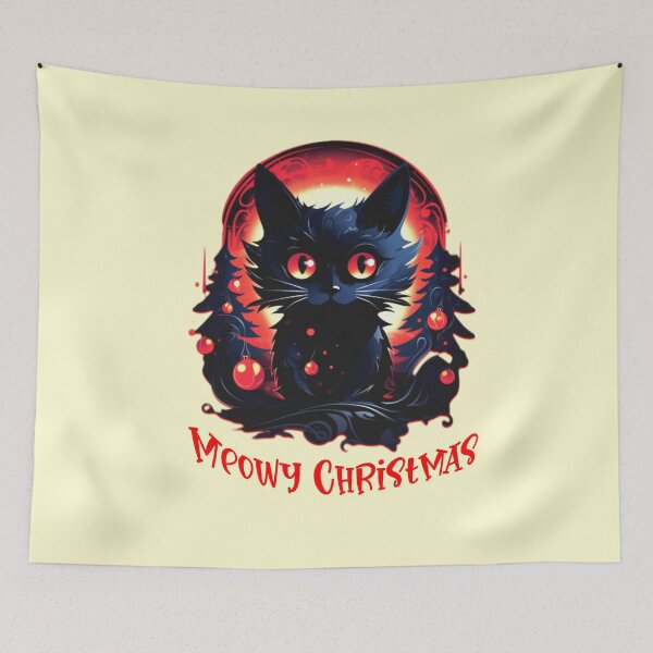 Item preview, Meowy Christmas  designed and sold by nicksvp.