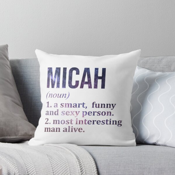Item preview, Micah Name Definition designed and sold by XCIV.