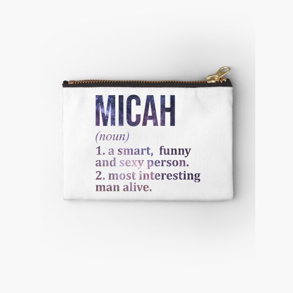 Item preview, Micah Name Definition designed and sold by XCIV.