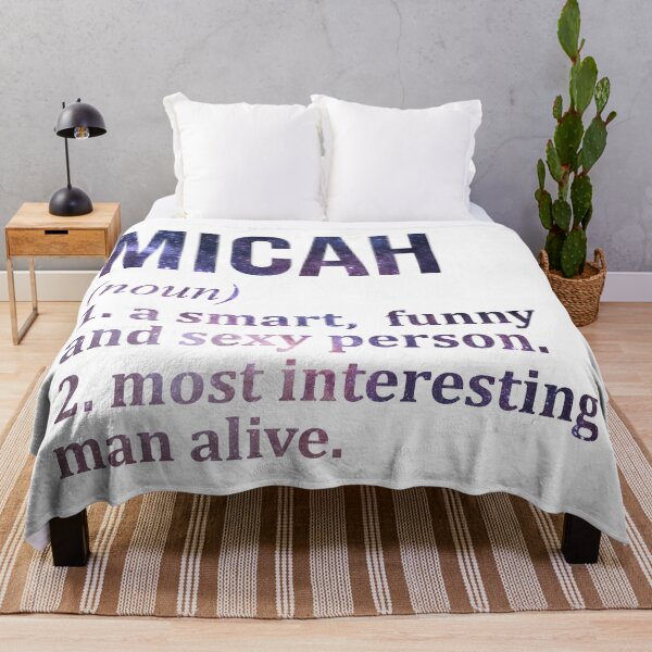 Item preview, Micah Name Definition designed and sold by XCIV.