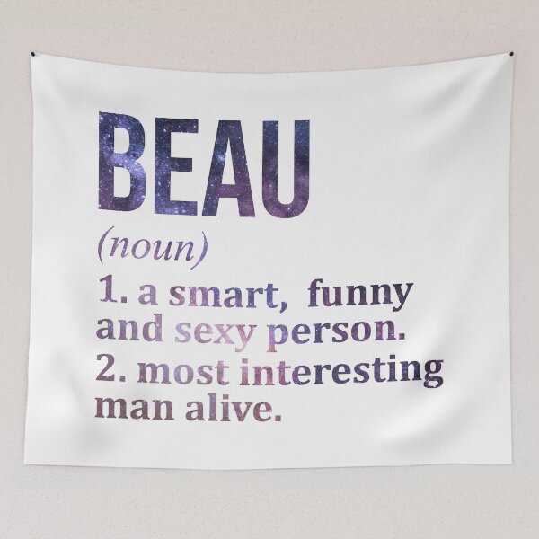 Item preview, Beau Name Definition designed and sold by XCIV.