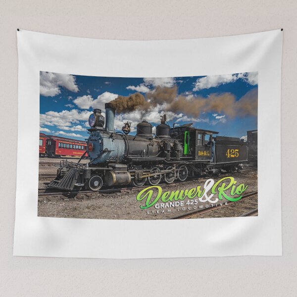 Item preview, Denver and Rio Grande 425 Steam Locomotive designed and sold by GestaltImagery.