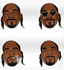 Snoop Dogg Kunstausdrücke Poster