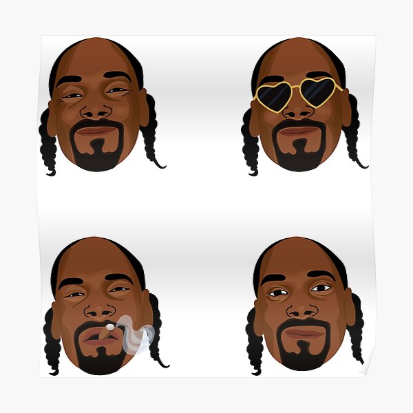 Snoop Dogg Kunstausdrücke Poster