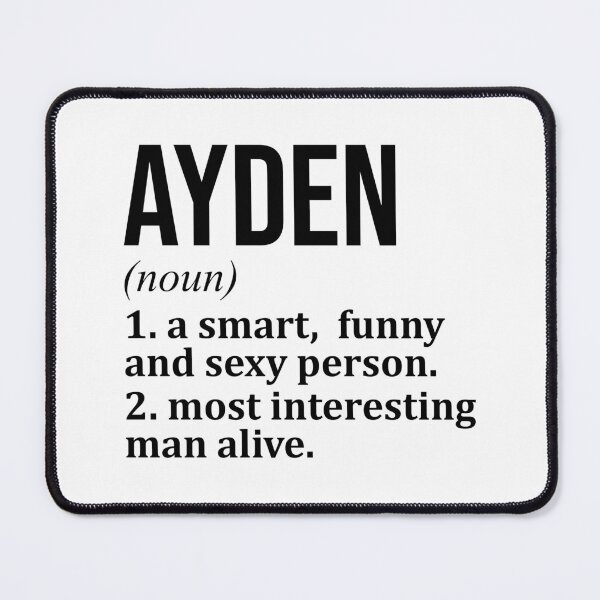 Item preview, Ayden Name Definition designed and sold by XCIV.