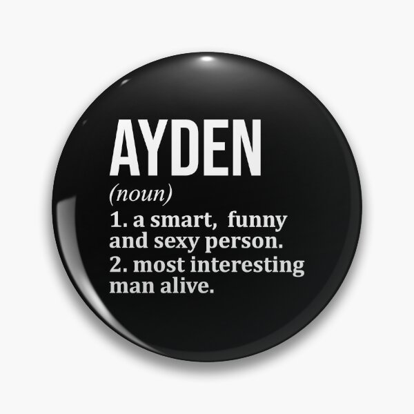 Item preview, Ayden Name Definition designed and sold by XCIV.