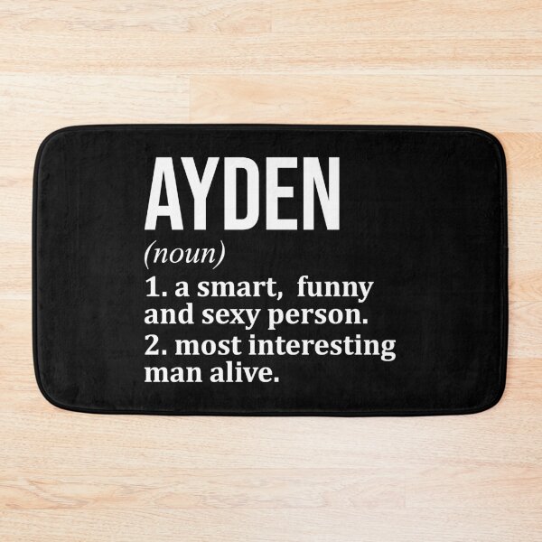 Item preview, Ayden Name Definition designed and sold by XCIV.