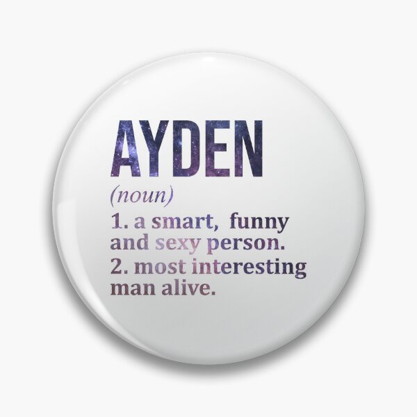 Item preview, Ayden Name Definition designed and sold by XCIV.