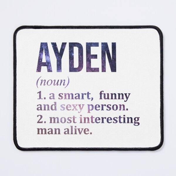 Item preview, Ayden Name Definition designed and sold by XCIV.