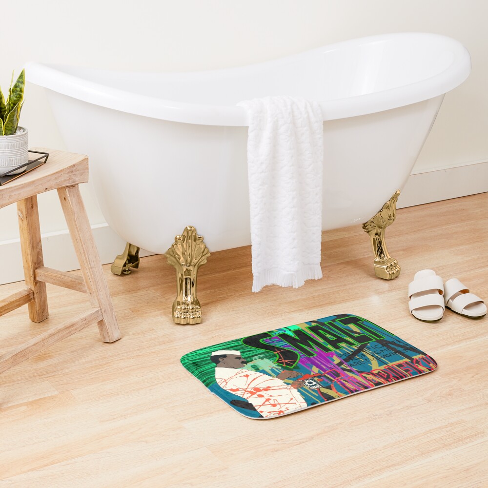 Item preview, Bath Mat designed and sold by blackink-design.