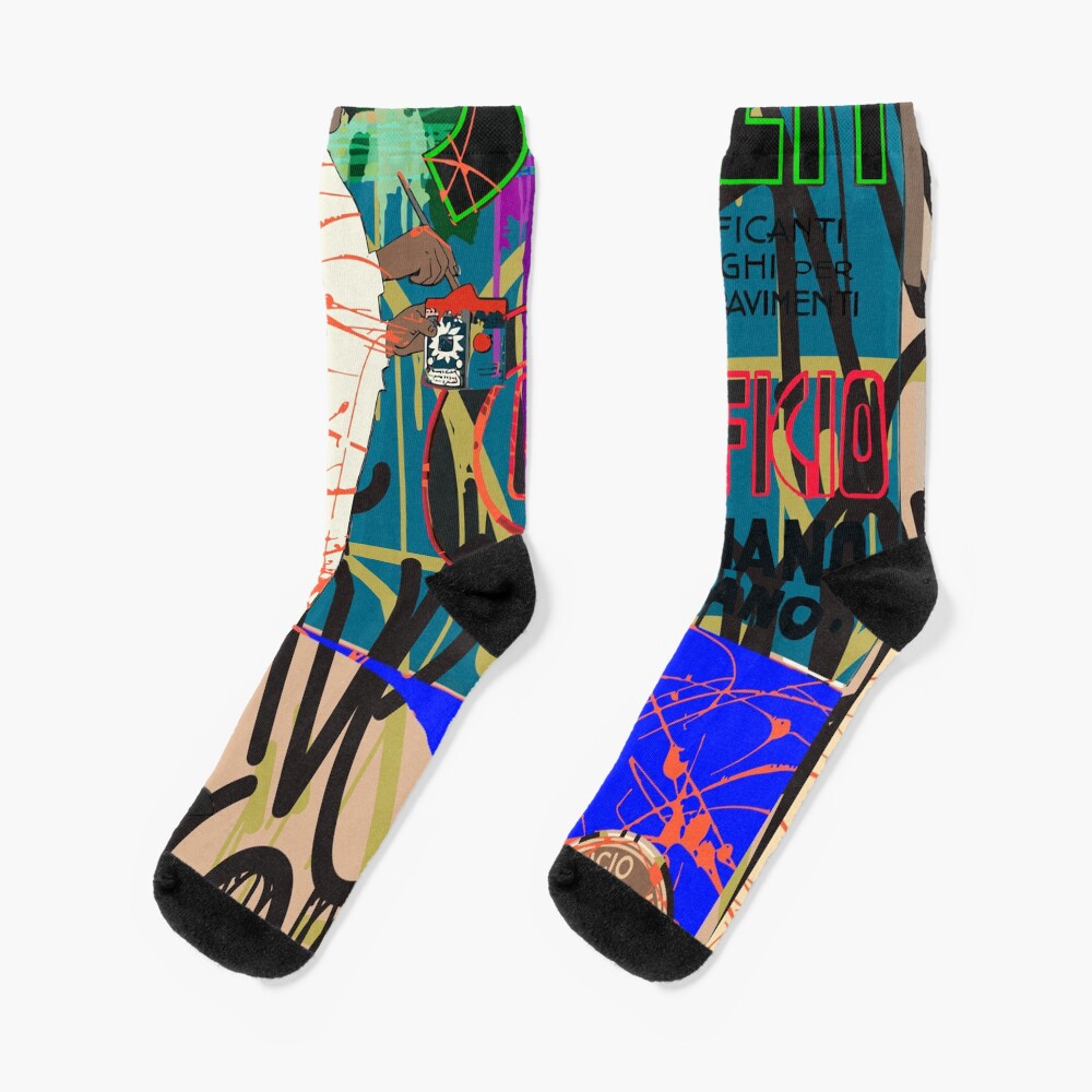 Item preview, Socks designed and sold by blackink-design.