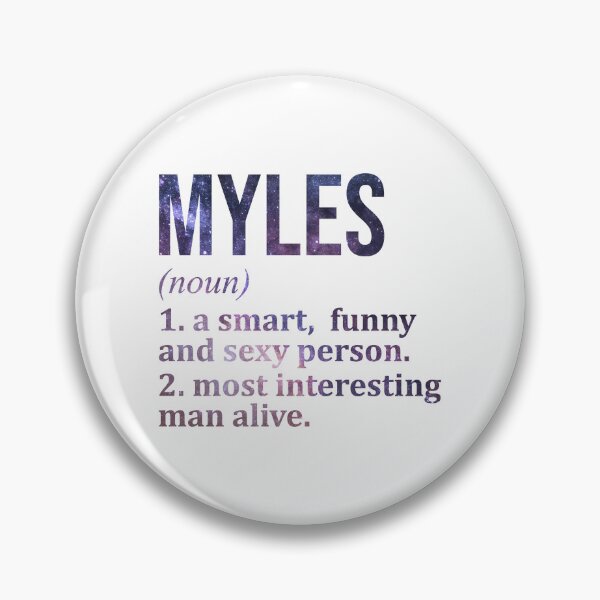 Item preview, Myles Name Definition designed and sold by XCIV.