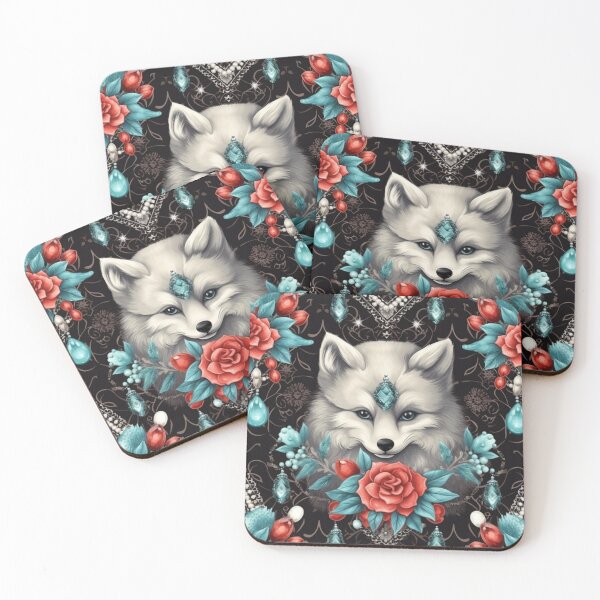 Item preview, Arctic Fox Art designed and sold by Nocturne  Paws.