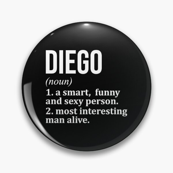 Artikelvorschau, Definition des Diego-Namens entworfen und verkauft von XCIV.