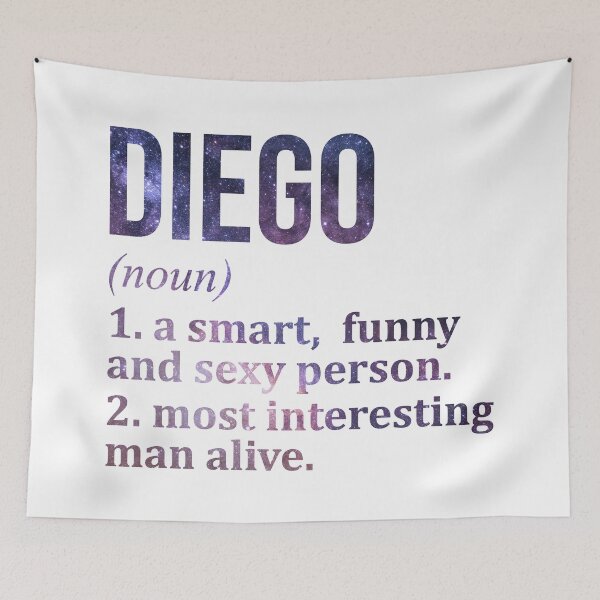 Item preview, Diego Name Definition designed and sold by XCIV.