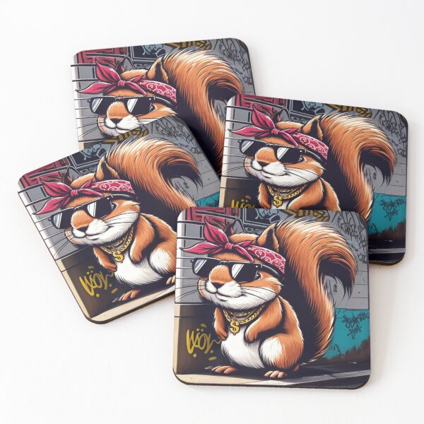 Item preview, Tupac Squirrel designed and sold by Goodnug.