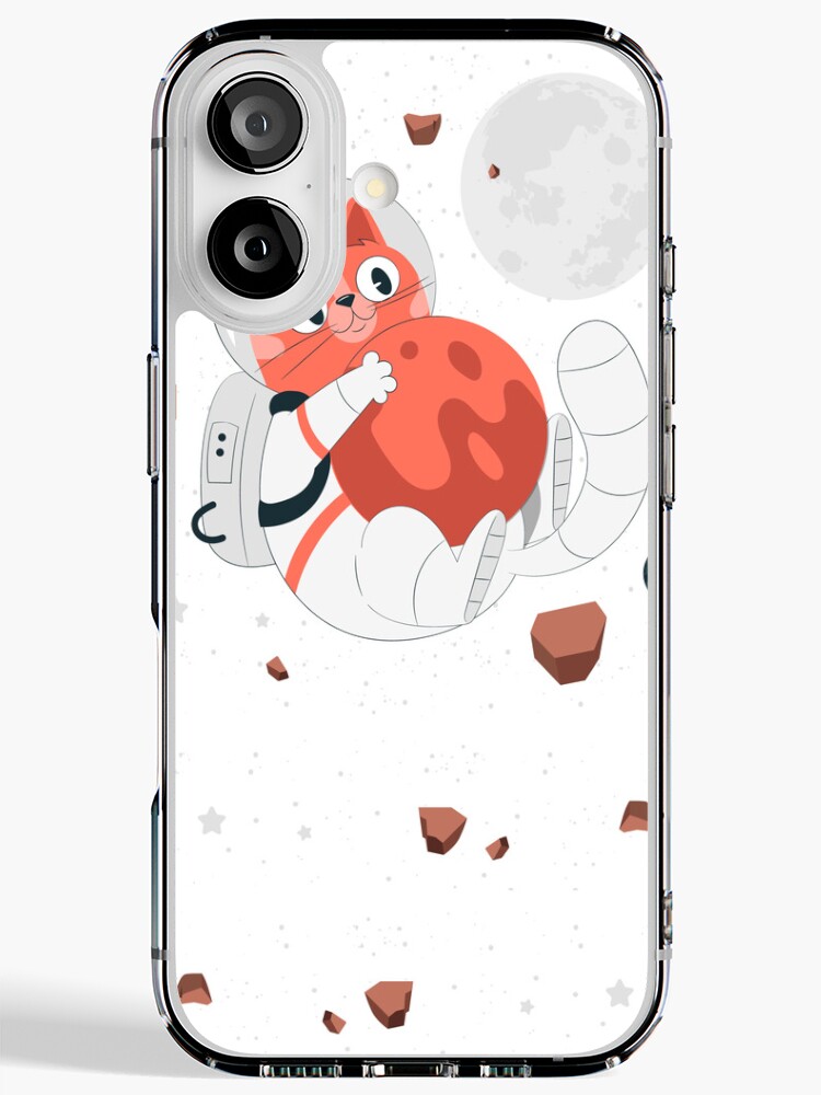 Thumbnail 1 of 5, iPhone Case, Space Cat designed and sold by MABAS.