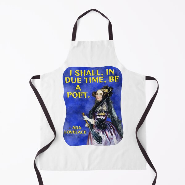 Item preview, Radical Feminist Quote - Ada Lovelace - I Shall In Due Time Be A Poet designed and sold by LethalPixieDust.