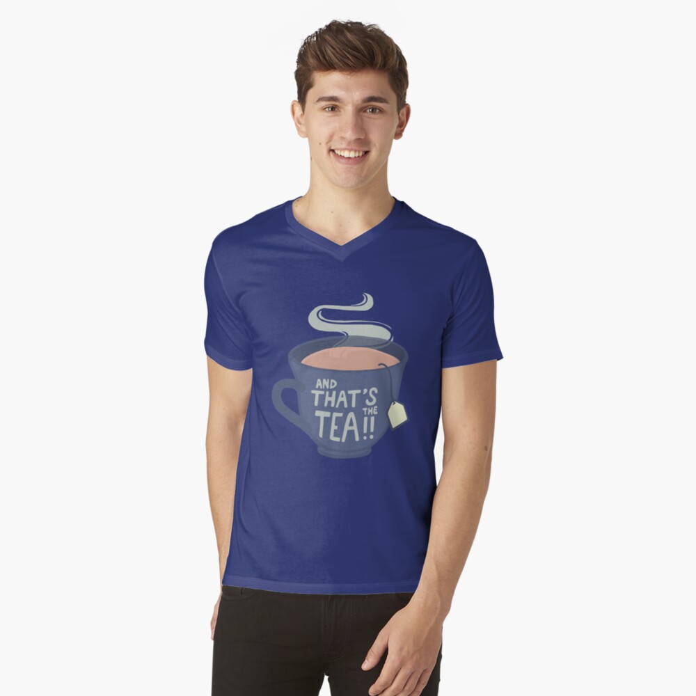Item preview, V-Neck T-Shirt designed and sold by softbiology.