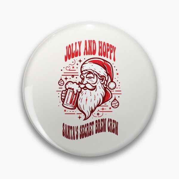 Item preview, Jolly and hoppy, santa's secret brew crew designed and sold by ManikRaja.