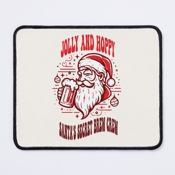 Item preview, Jolly and hoppy, santa's secret brew crew designed and sold by ManikRaja.