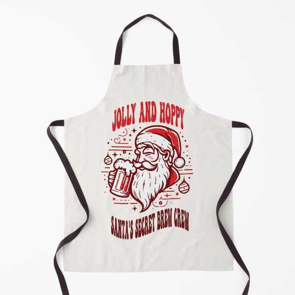 Item preview, Jolly and hoppy, santa's secret brew crew designed and sold by ManikRaja.