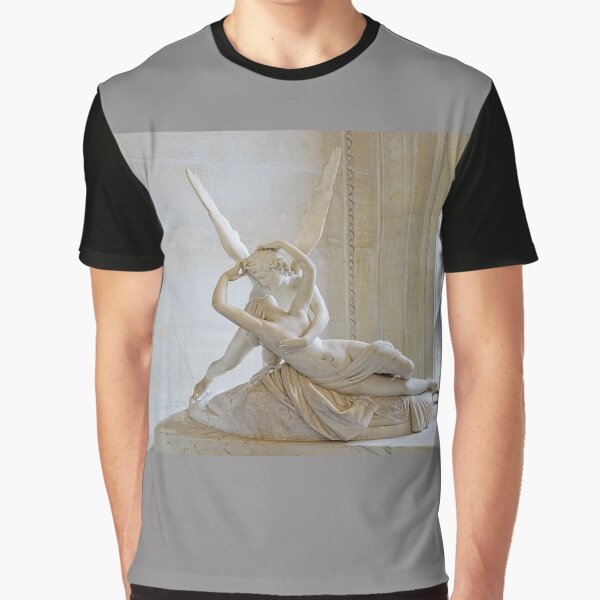 Psyche Revived by Cupid's Kiss Graphic T-Shirt