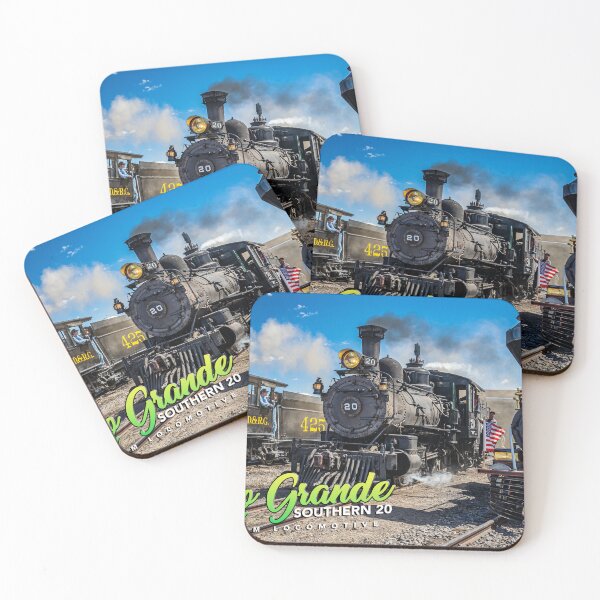 Item preview, Rio Grande Southern 20 Steam Locomotive at Antonito Colorado designed and sold by GestaltImagery.
